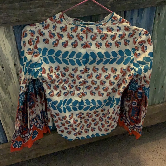 🍭Stunning “Anthropologie “ like boho shirt - Picture 4 of 6